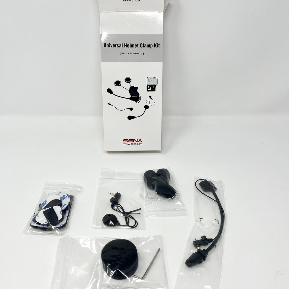 SENA Universal Helmet Clamp Kit SC-A0315 Accessories Only NO Clamp Unit New